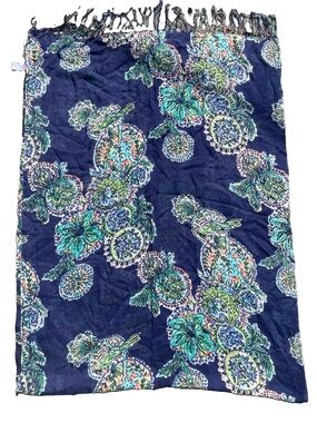 Lilly Pulitzer silk and cashmere Murfee scarf